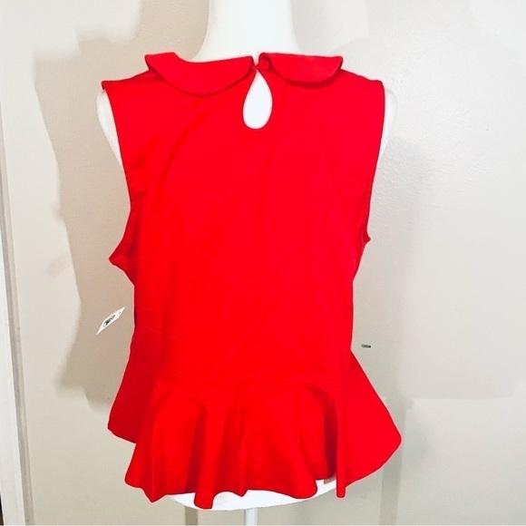 ๐ NEW Disney Minnie Mouse Peplum Tank โ Women's XL ๐100% Cotton - Picture 6 of 12